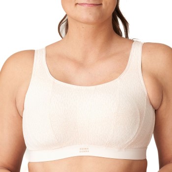 PrimaDonna BH The Gym Wireless Sport Bra Creme C 75 Dame