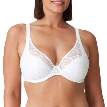 PrimaDonna BH Twist Epirus Half Padded Plunge Bra Hvid G 75 Dame