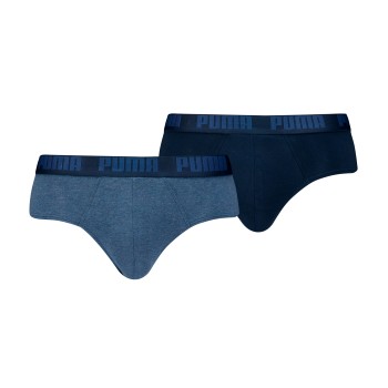 Puma 2P Men Everyday Brief Jeansblå bomuld X-Large Herre