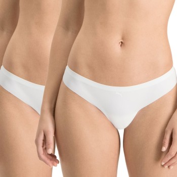 Puma Trusser 2P Seamless String Hvid Medium Dame