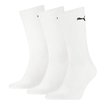 Puma Strømper 3P Sport Crew Socks Hvid Str 47/49