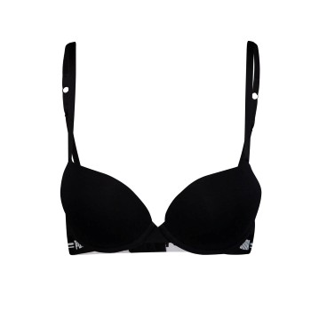 Puma BH T-Shirt Bra Sort A 80 Dame