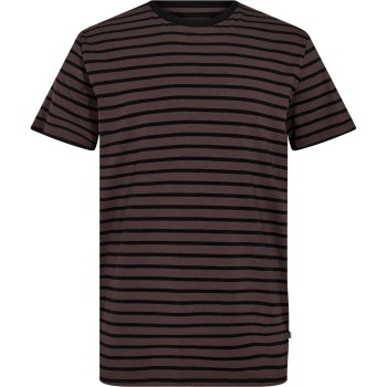 Resteröds Bamboo Crew Neck Mørkbrun  X-Large Herre