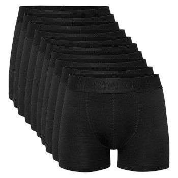 Resteröds 10P Gunnar Bamboo Boxer Brief Sort XX-Large Herre