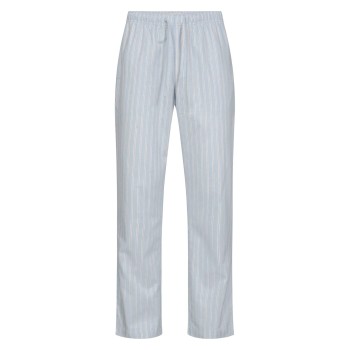 Resteröds Sandman Pyjama Pants Lyseblå Stribe bomuld X-Small Herre