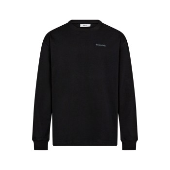 Se Resteröds Ted Basic Long Sleeve T-Shirt Sort bomuld Large Herre hos Timarco