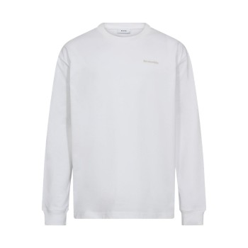 Se Resteröds Ted Basic Long Sleeve T-Shirt Hvid bomuld 2XL Herre hos Timarco
