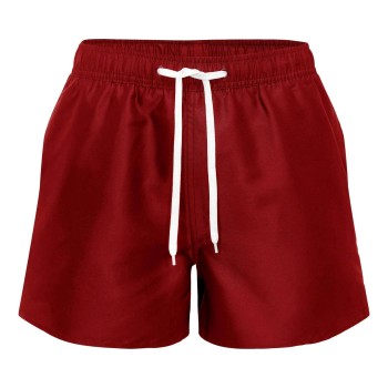 Resteröds Badebukser Willy Swimshorts Rød polyester Small Herre