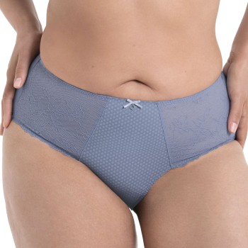 Rosa Faia Trusser Eloise High Waist Brief Blå 48 Dame