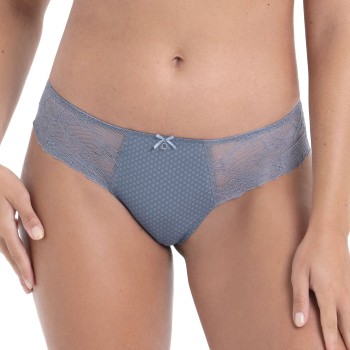 Rosa Faia Trusser Eloise Shorty With Lace Blå nylon 38 Dame