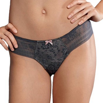 Rosa Faia Trusser Fleur Thong Antracit 36 Dame