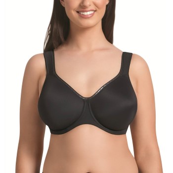 Rosa Faia BH Twin Firm Underwire Bra Sort polyamid G 65 Dame