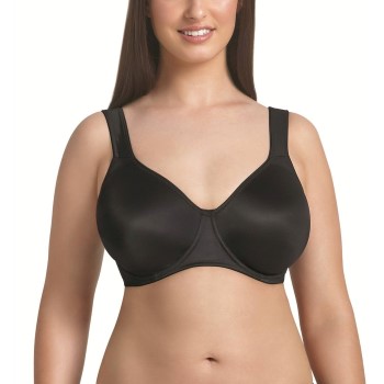 Rosa Faia BH Twin Seamless Underwire Bra Sort G 80 Dame