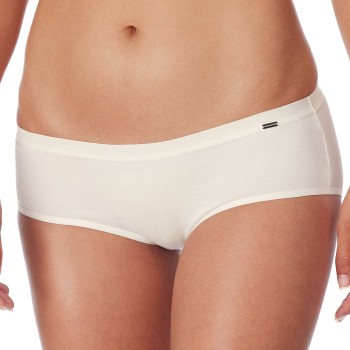 Schiesser Trusser Fine Rib Hipster Champagne bomuld Large Dame