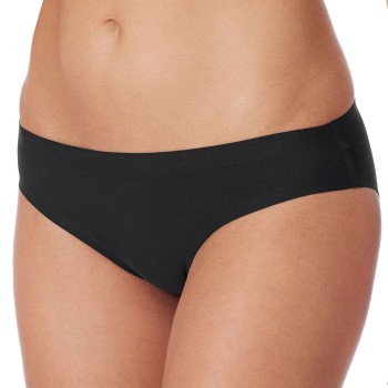 Schiesser Trusser Invisible Cotton Brief Sort 38 Dame