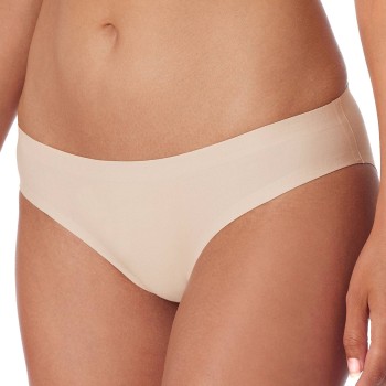 Schiesser Trusser Invisible Cotton Brief Beige 42 Dame