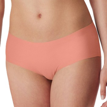 Schiesser Trusser Invisible Cotton Hipster Panty Laksrosa 42 Dame