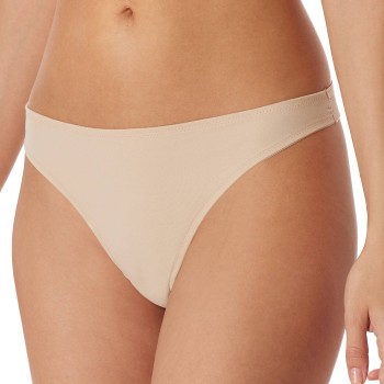 Schiesser Trusser Invisible Lace String Beige 34 Dame