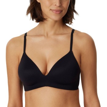 Schiesser BH Invisible Soft Bra With Underwired Bra Sort C 80 Dame