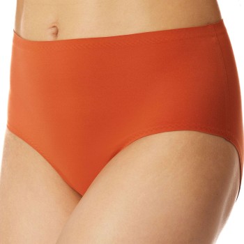 Schiesser Trusser Invisible Soft Maxi Rustorange 46 Dame