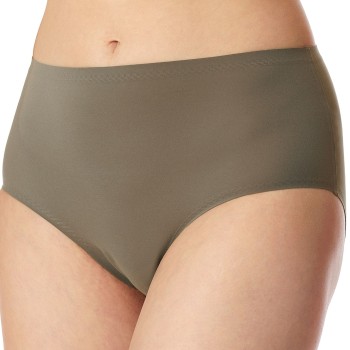 Schiesser Trusser Invisible Soft Maxi Oliven 36 Dame