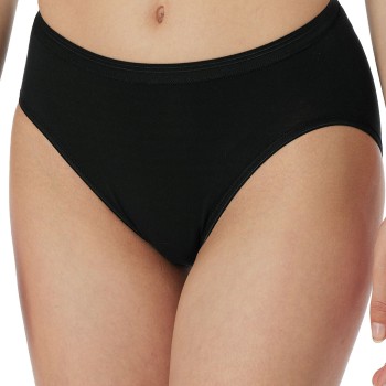 Schiesser Trusser Luxury Jazz Pants Sort bomuld 44 Dame