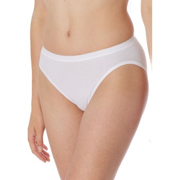 Schiesser Trusser Luxury Rio Briefs Hvid bomuld 42 Dame