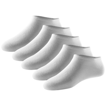 Schiesser Strømper 5P Men Sneaker Socks Hvid Str 43/46 Herre