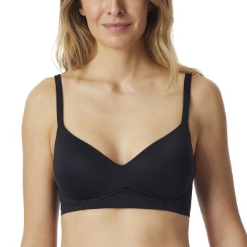 Schiesser BH Moulded Bra Sort D 80 Dame