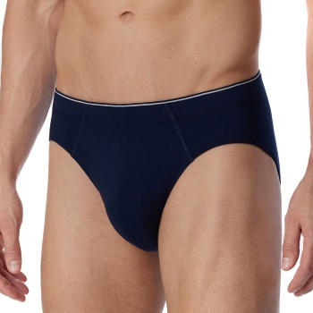 Schiesser Organic Cotton Mini Brief 3XL-4XL Mørkblå økologisk bomuld 4XL Herre