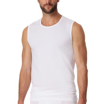 Schiesser 2P Organic Cotton Tank Top 3XL-4XL Hvid bomuld 4XL Herre