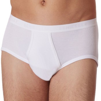 Schiesser Original Classics Sport Briefs Hvid bomuld Medium Herre