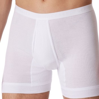 Schiesser Original Fine Rib Underpants Hvid bomuld X-Large Herre