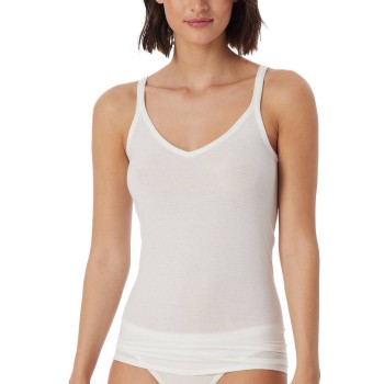 Schiesser Personal Fit Spaghetti Top Benhvid Large Dame