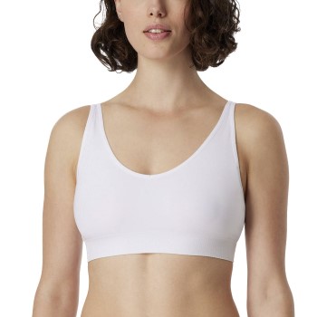 Schiesser BH Soft Removable Pads Bra Hvid polyamid Large Dame