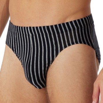 Schiesser Supermini Briefs Sort bomuld 3XL Herre