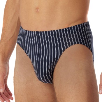 Schiesser Supermini Briefs Mørkblå bomuld Large Herre
