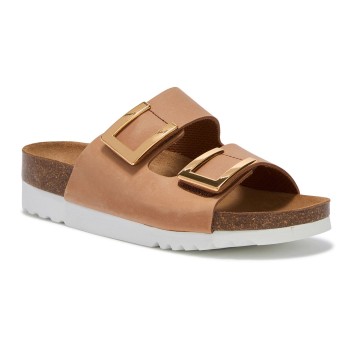 Scholl Monterey 2 Straps Lysbrun  not spec Str 40 Dame