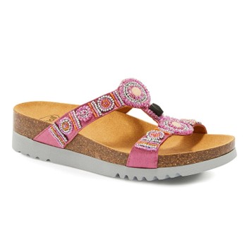 Scholl New Bogota Rosa/Hvid Str 42 Dame