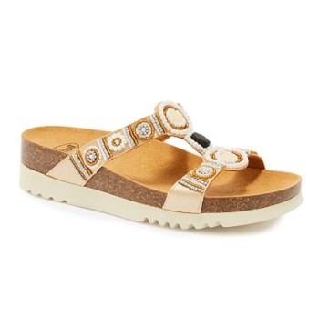 Scholl New Bogota Guld Str 38 Dame