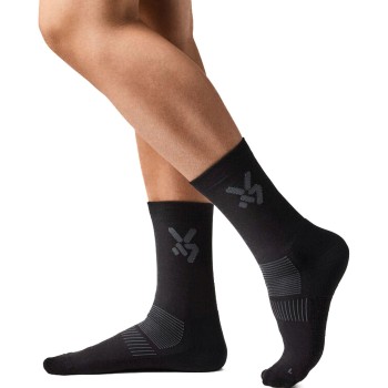 Seger Strømper Glide Wool Ski Socks Sort Str 46/48