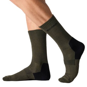 Seger Strømper Wanderer Wool Socks Mørkgrøn  Str 40/42