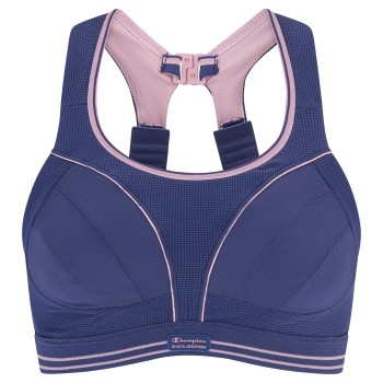 Shock Absorber BH Ultimate Run Bra Marine/Blå polyamid F 75 Dame