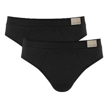 Sloggi 2P For Men GO Natural Brief Sort bomuld Medium Herre