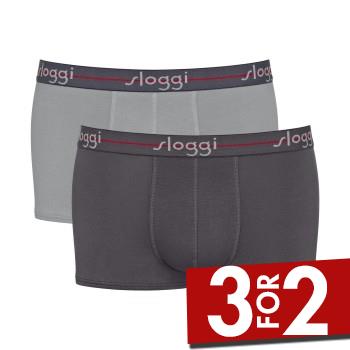 Sloggi 2P For Men Start Hip Flerfarvet bomuld XX-Large Herre