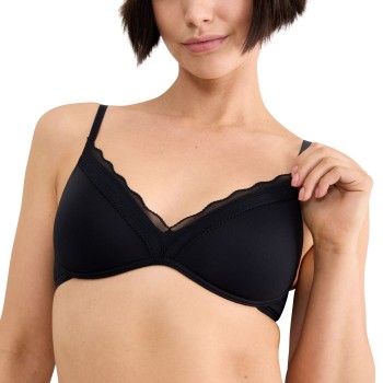 Sloggi BH GO Blush Push Up Bra Sort X-Large Dame