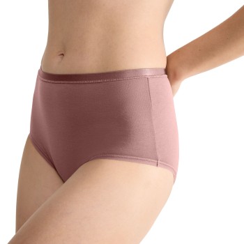 Sloggi Trusser 3P GO Daily Cotton High Waist Brief Mørkrosa  bomuld X-Large Dame