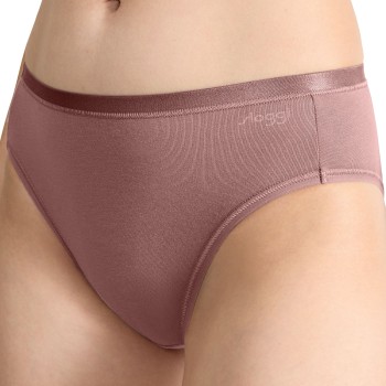 Sloggi Trusser 3P GO Daily Cotton Tai Mørkrosa  bomuld X-Large Dame