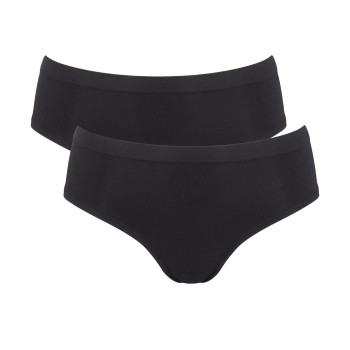 Sloggi Trusser 2P GO Sense Hipster Briefs Sort modal X-Large Dame