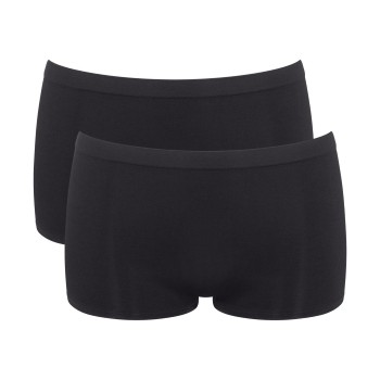 Sloggi Trusser 2P GO Sense Shorts Sort modal Small Dame